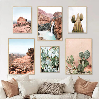 Affiche en toile ARIZONA DESERT GRAND CANYON