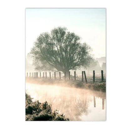 Affiche en toile NORDIC GREEN