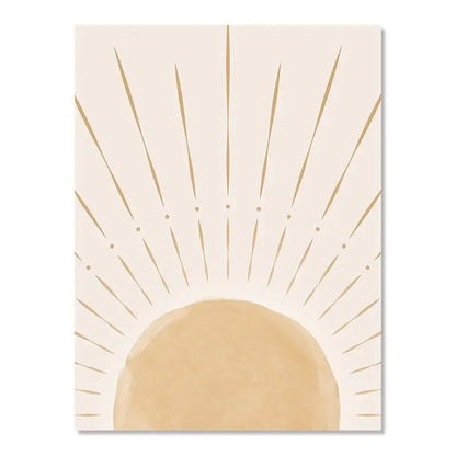 Affiche en toile SOLEIL