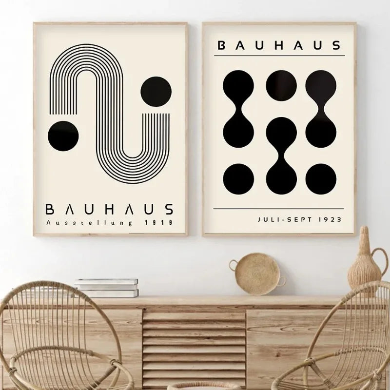 Affiche impression toile BAUHAUS