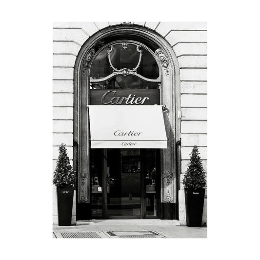 Affiche en toile LES GRANDES MARQUES