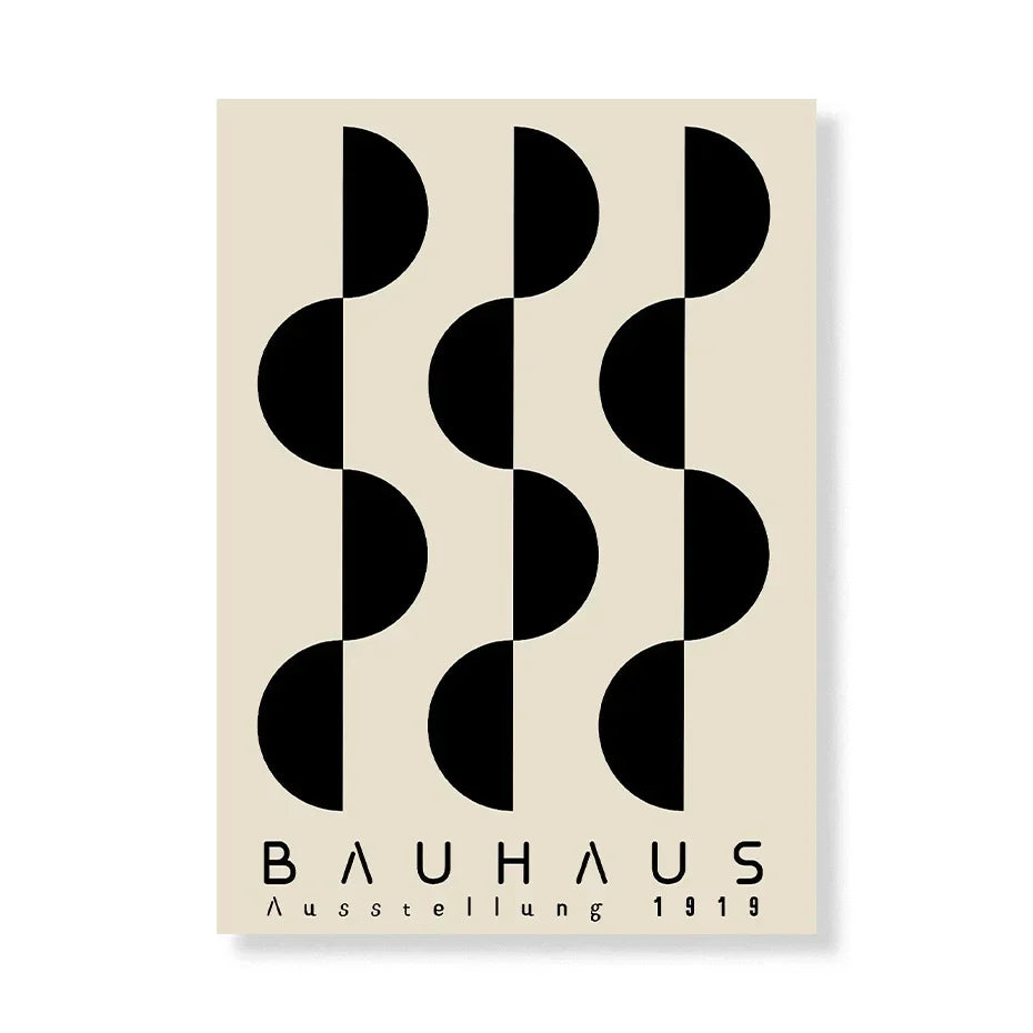 Affiche impression toile BAUHAUS