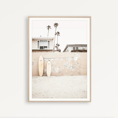 Affiche en toile BEACH BOHO