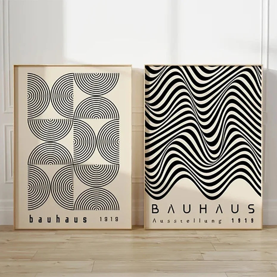 Affiche impression toile BAUHAUS