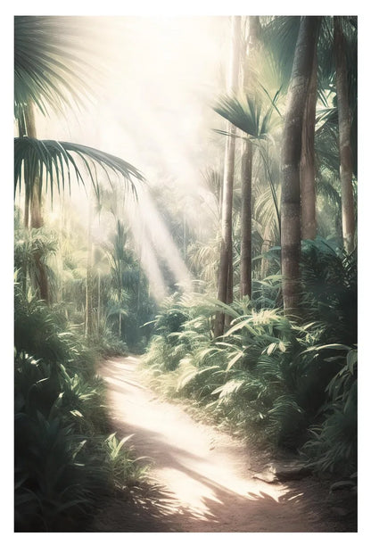 Affiche en toile FORET TROPICALE ANIMAL