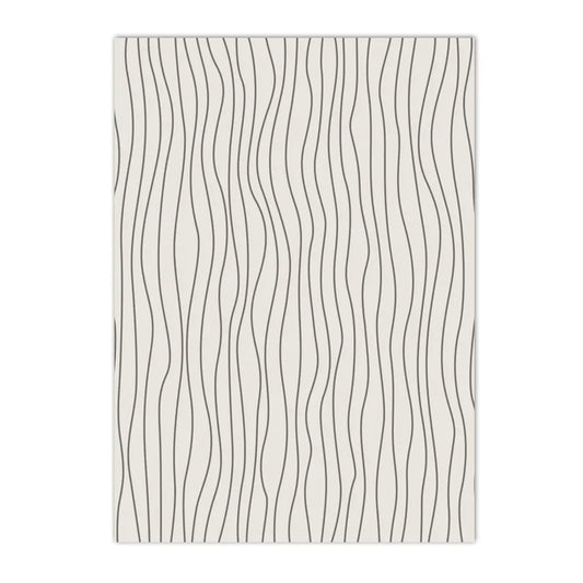 Affiche en toile abstraite BEIGE BLACK MODERN