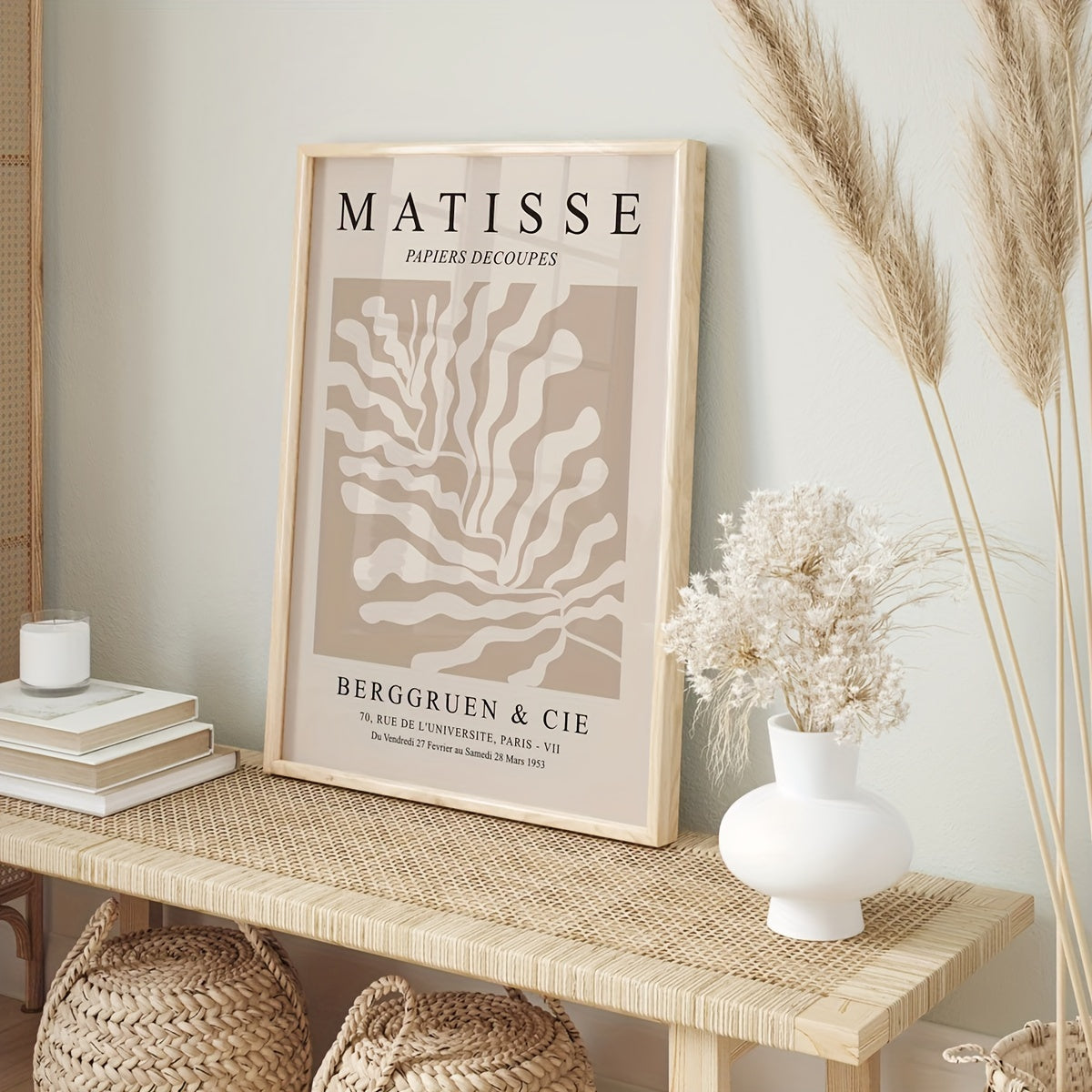 Set de 3 affiches en toile MATISSE